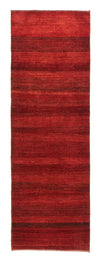 Persisk Gabbeh Mattan 78x245cm - Perserteppich Wollteppich - Löpare / Röd / 78 x 245 cm Löpare