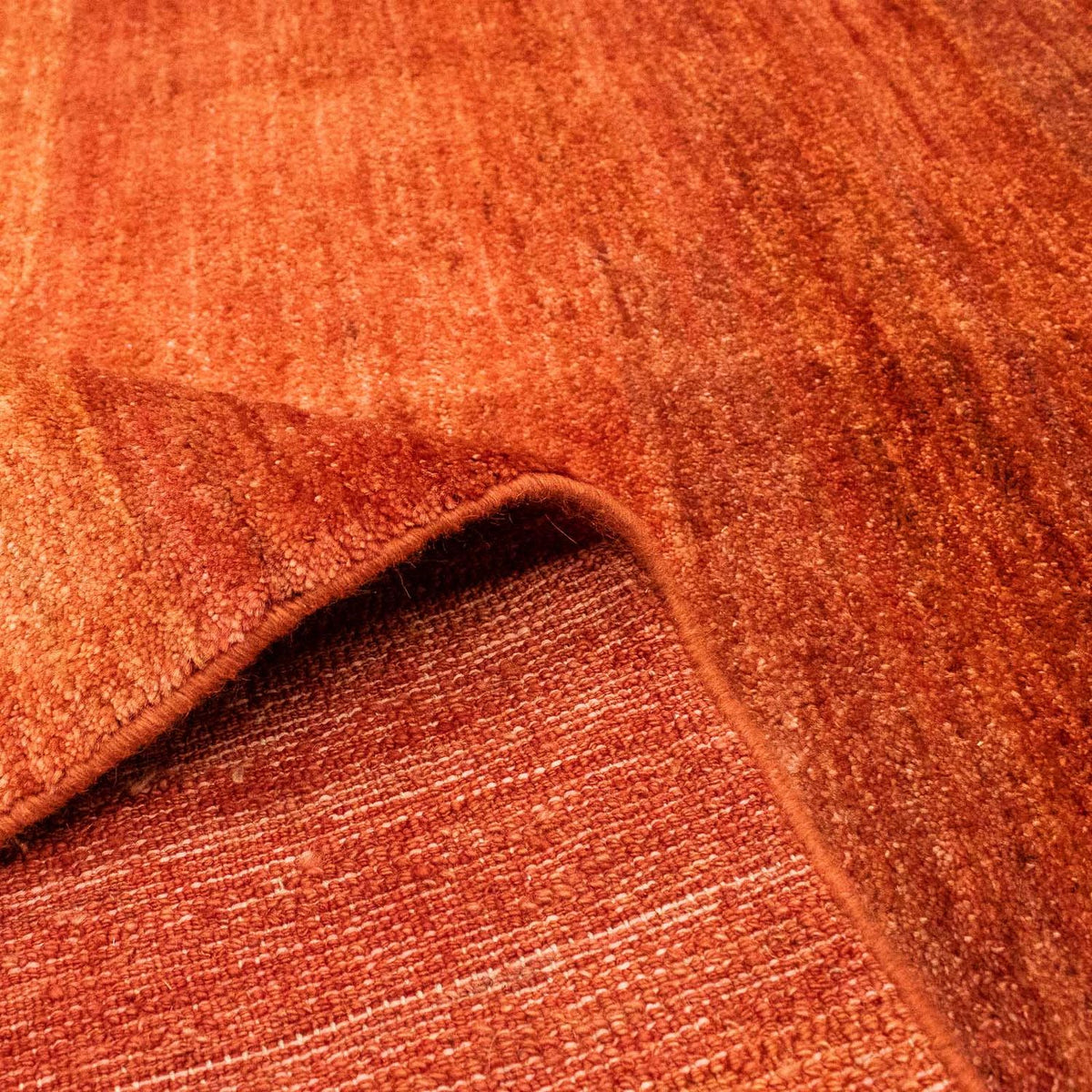 Gabbeh-matta - persisk - 283 x 253 cm - rost