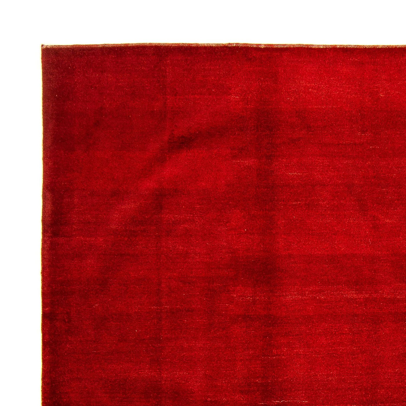 Gabbeh-matta - persisk - 288 x 262 cm - mörkröd