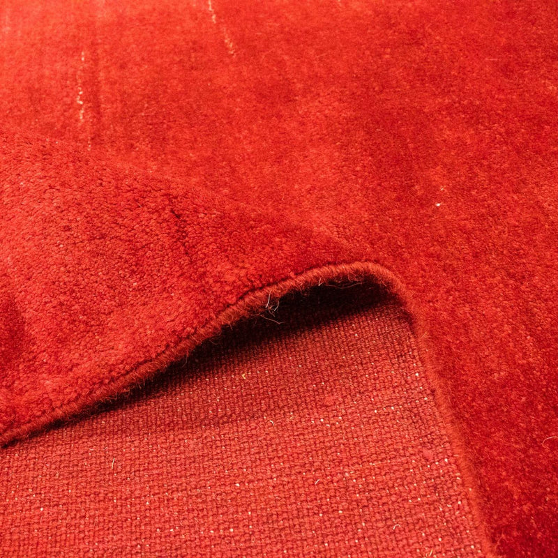 Gabbeh-matta - persisk - 288 x 262 cm - mörkröd