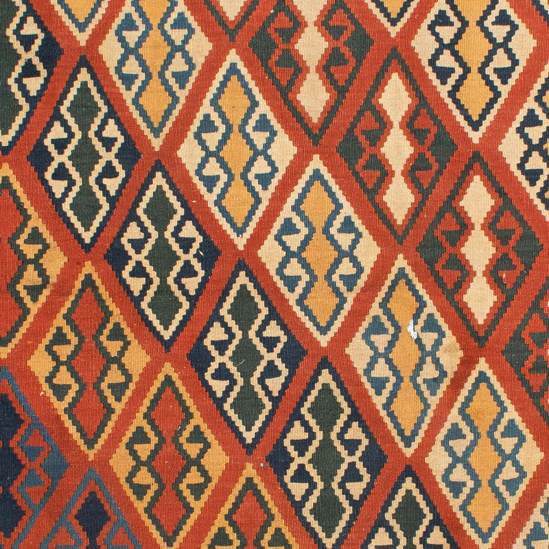 Kelim Carpet - orientalisk matta - 240 x 215 cm - flerfärgad