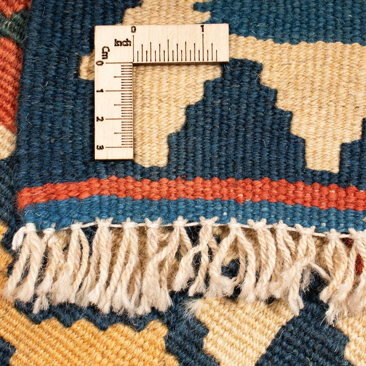 Kelim Carpet - orientalisk matta - 240 x 215 cm - flerfärgad