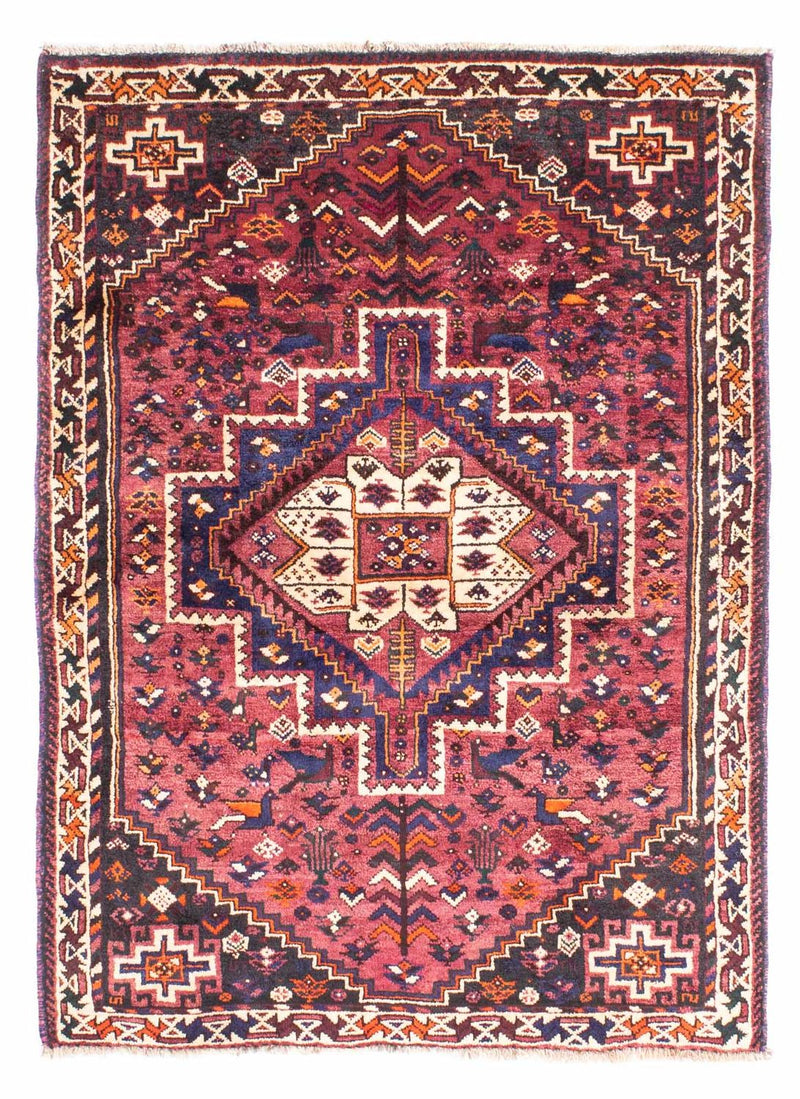 Persisk matta - Nomadic - 155 x 110 cm - fuchsia