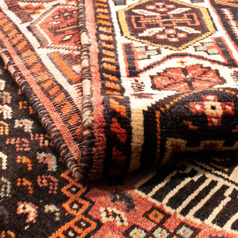 Persisk matta - Nomadic - 192 x 155 cm - ljusröd