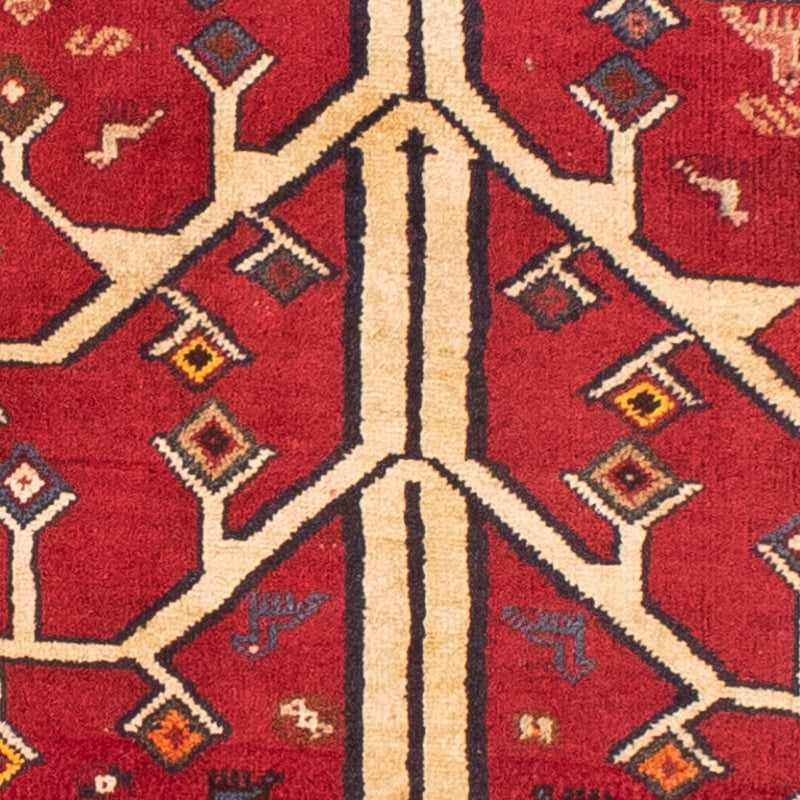 Persisk matta - Nomadic - 208 x 117 cm - mörkröd