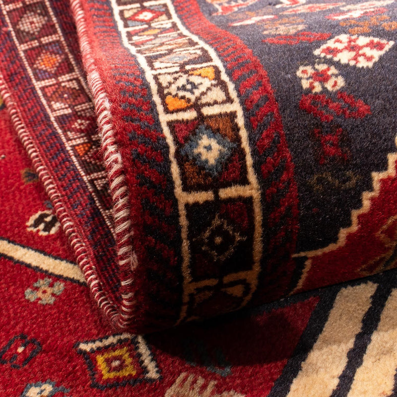 Persisk matta - Nomadic - 208 x 117 cm - mörkröd