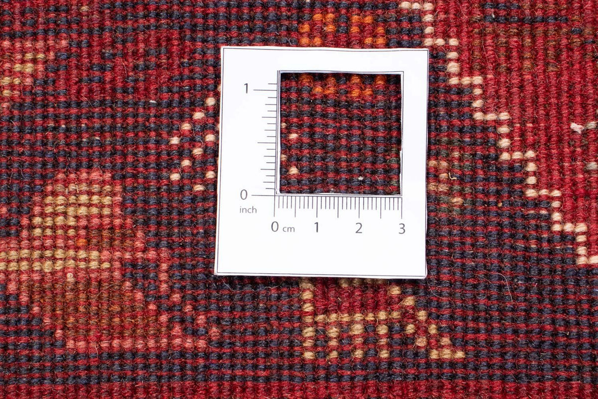 Persisk matta - Nomadic - 208 x 117 cm - mörkröd