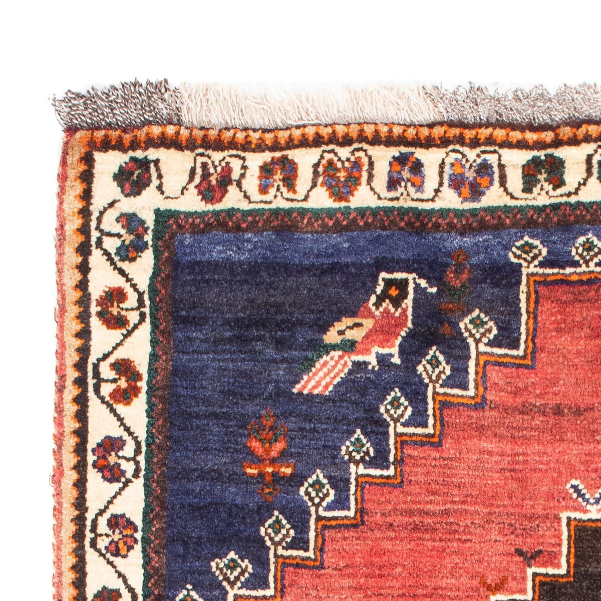 Persisk matta - Nomadic - 160 x 107 cm - mörkblå