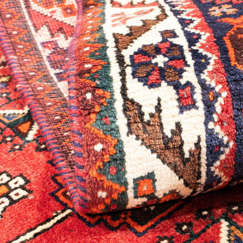 Persisk matta - Nomadic - 170 x 100 cm - mörkröd