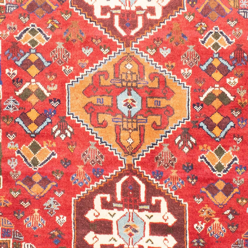 Persisk matta - Nomadic - 150 x 120 cm - mörkröd