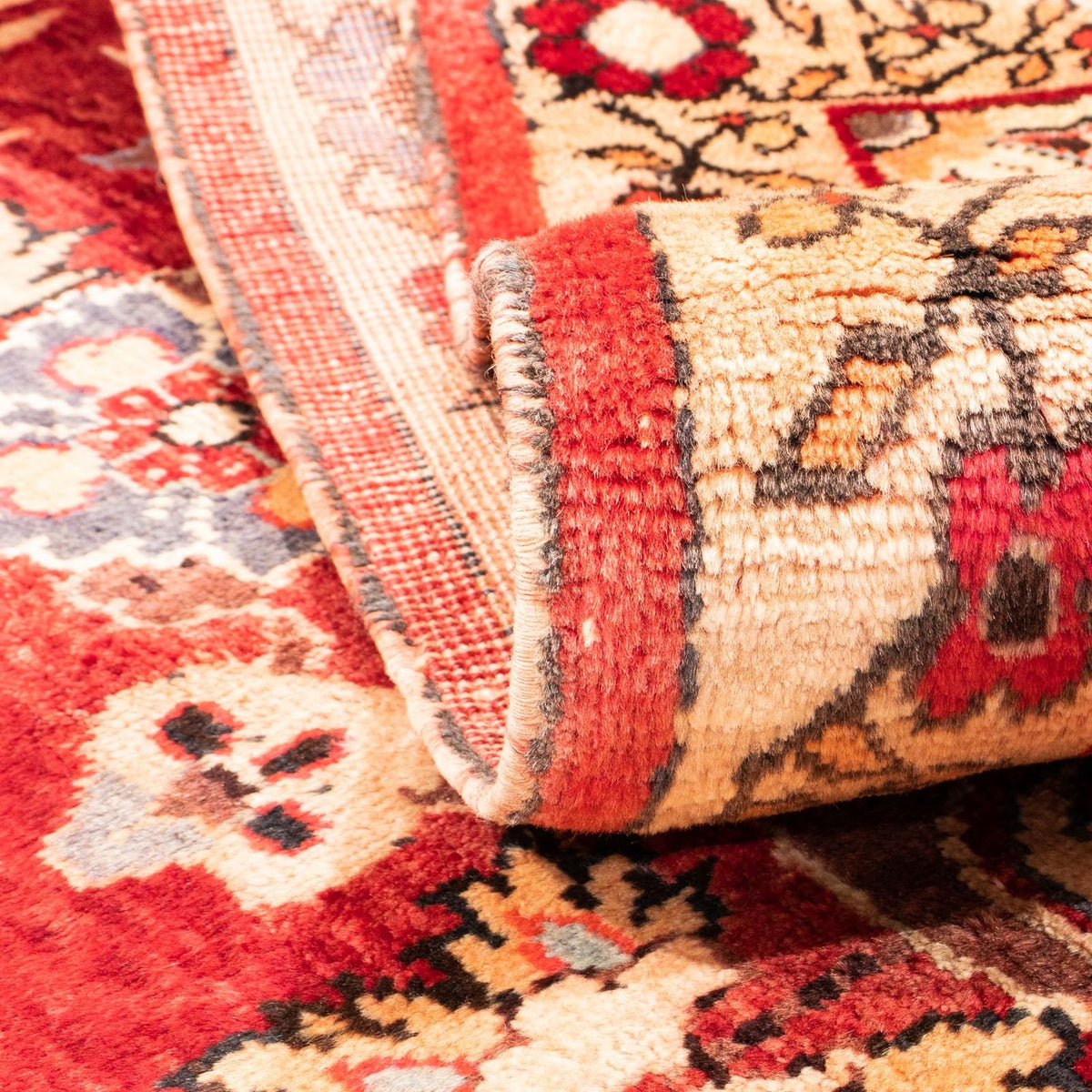 Persisk matta - Nomadic - 160 x 120 cm - ljusröd