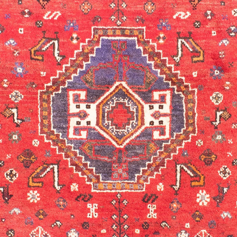 Persisk matta - Nomadic - 152 x 116 cm - mörkröd