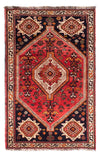 Shiraz Mattan 106x160cm - Persisk matta - Rektangulär / Mörkröd / 106 x 160 cm Rektangulär
