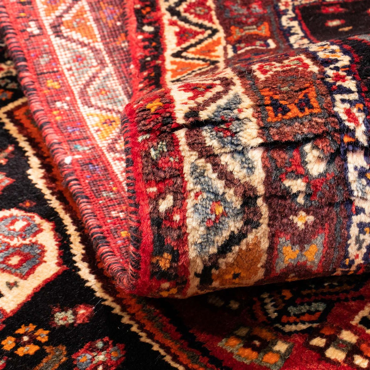 Persisk matta - Nomadic - 160 x 105 cm - röd