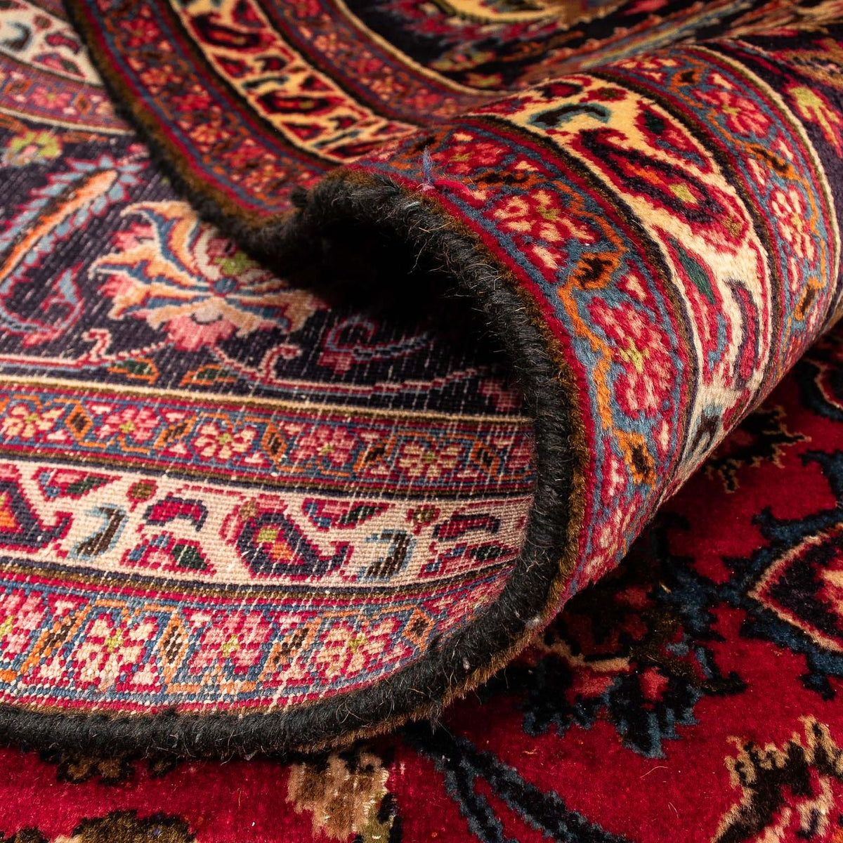 Persisk matta - Classic - 377 x 292 cm - mörkröd