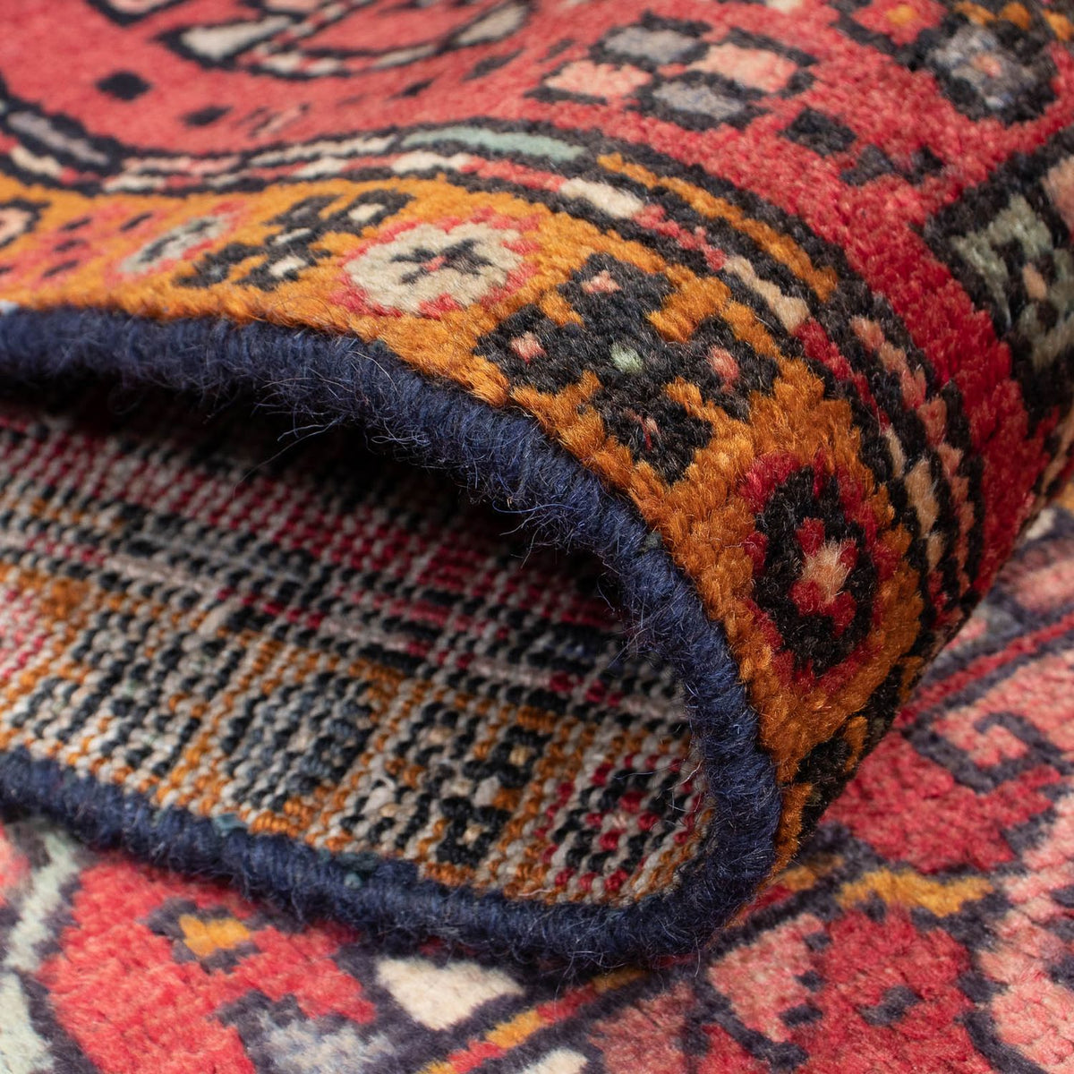 Runner Persisk matta - Nomadic - 310 x 75 cm - mörkröd