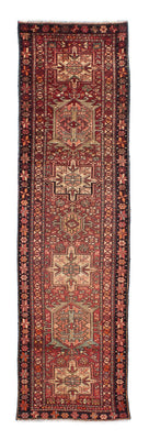 Runner Persisk matta - Nomadic - 310 x 80 cm - mörkröd