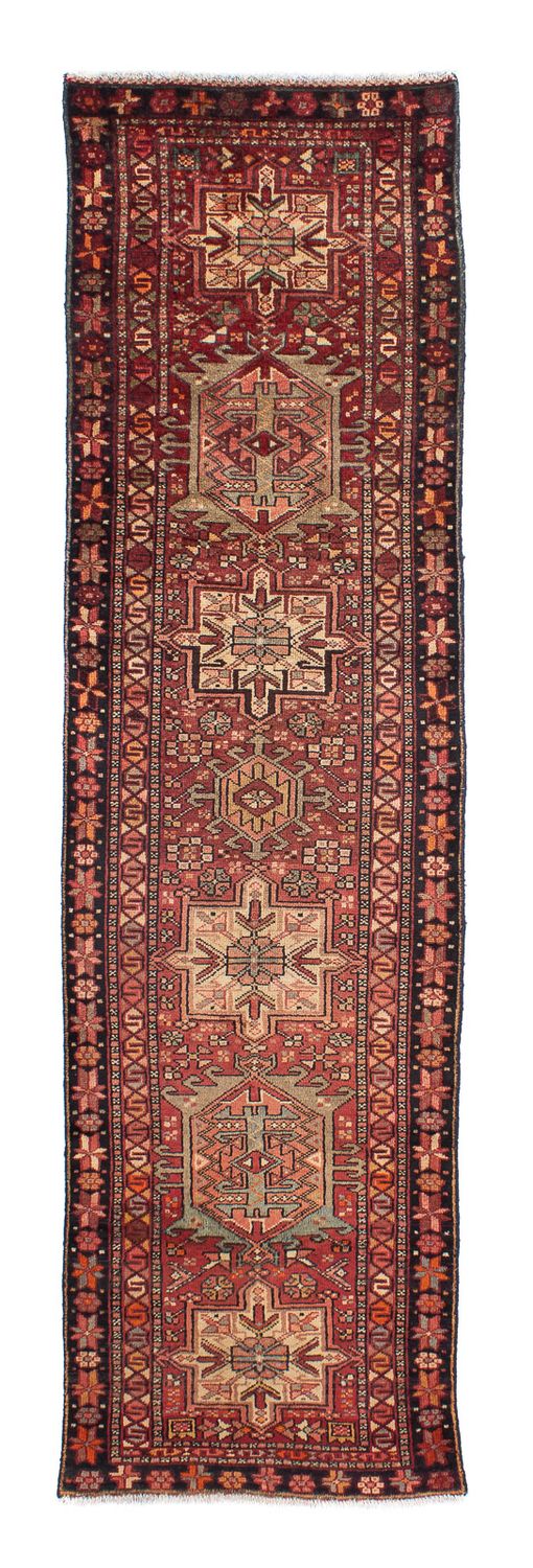 Runner Persisk matta - Nomadic - 310 x 80 cm - mörkröd