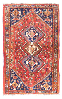 Persisk matta - Nomadic - 170 x 105 cm - mörkröd – product image