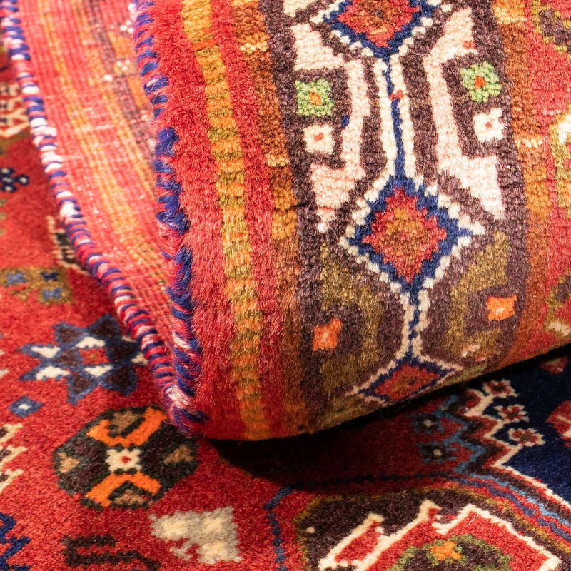 Persisk matta - Nomadic - 170 x 105 cm - mörkröd