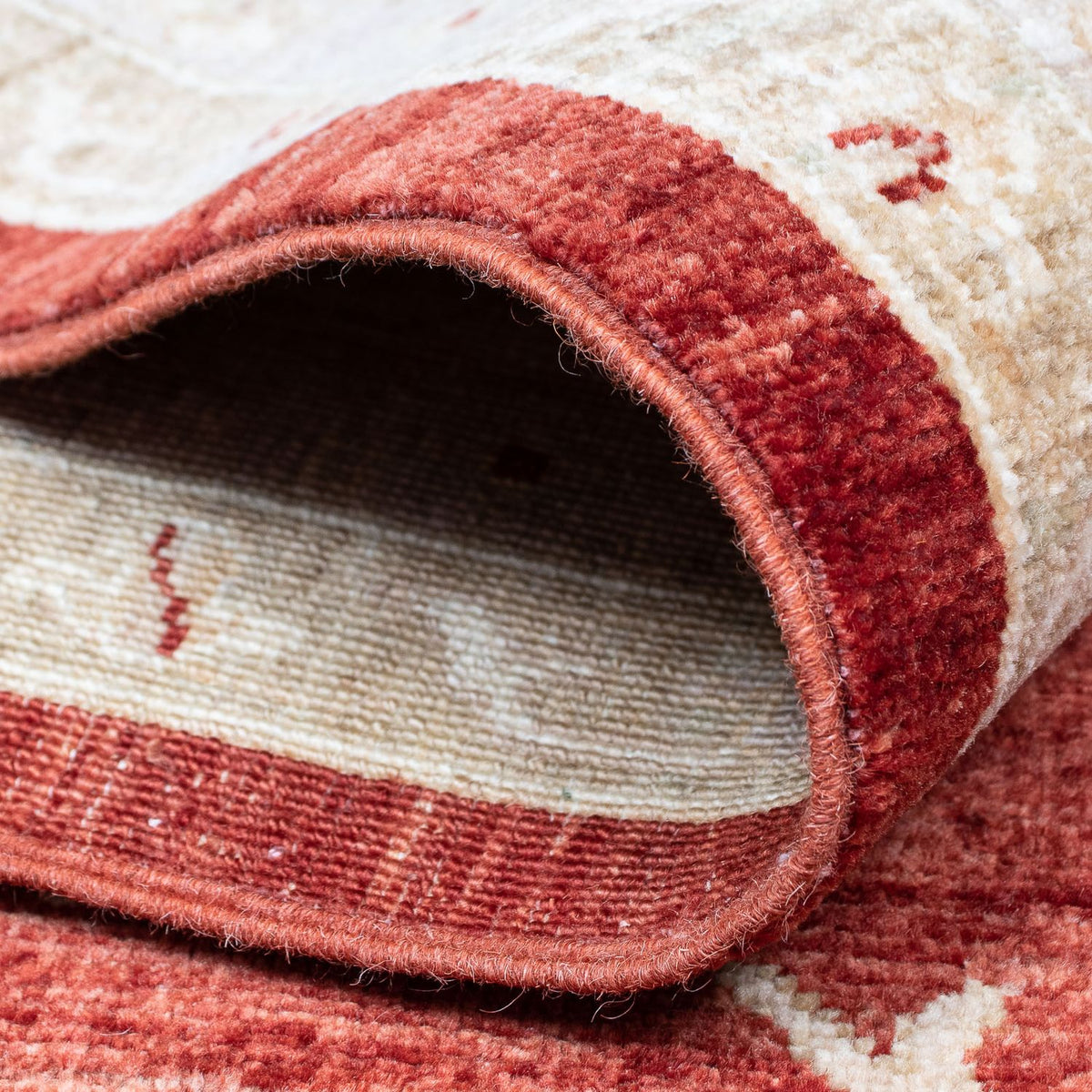 Ziegler Carpet - 298 x 240 cm - mörkröd