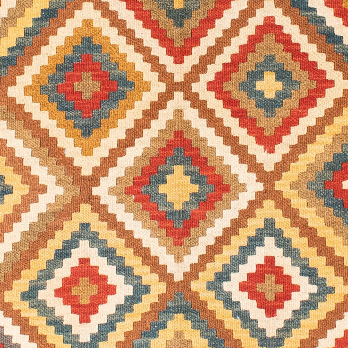 Kelim Carpet - orientalisk matta - 200 x 133 cm - röd