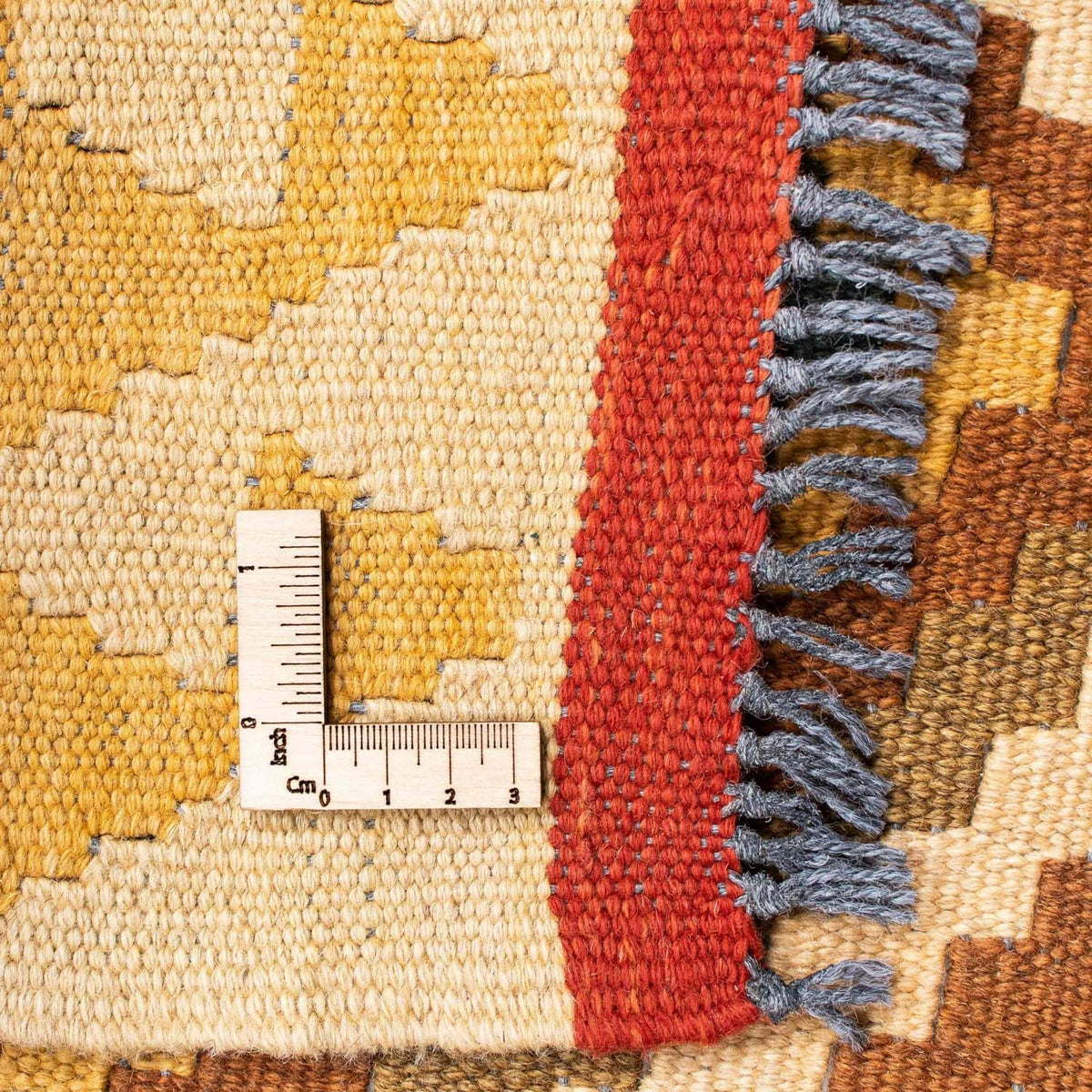 Kelim Carpet - orientalisk matta - 200 x 133 cm - röd