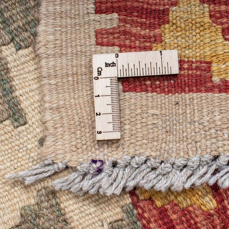 Runner Kelim Carpet - Splash - 206 x 62 cm - flerfärgad