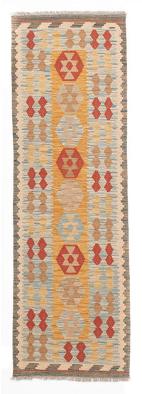 Runner Kelim Carpet - Splash - 212 x 65 cm - flerfärgad