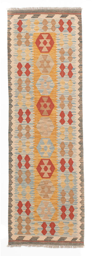 Runner Kelim Carpet - Splash - 212 x 65 cm - flerfärgad