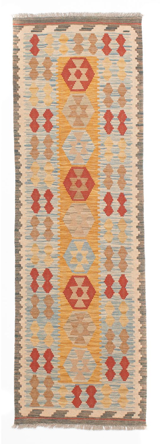 Runner Kelim Carpet - Splash - 212 x 65 cm - flerfärgad