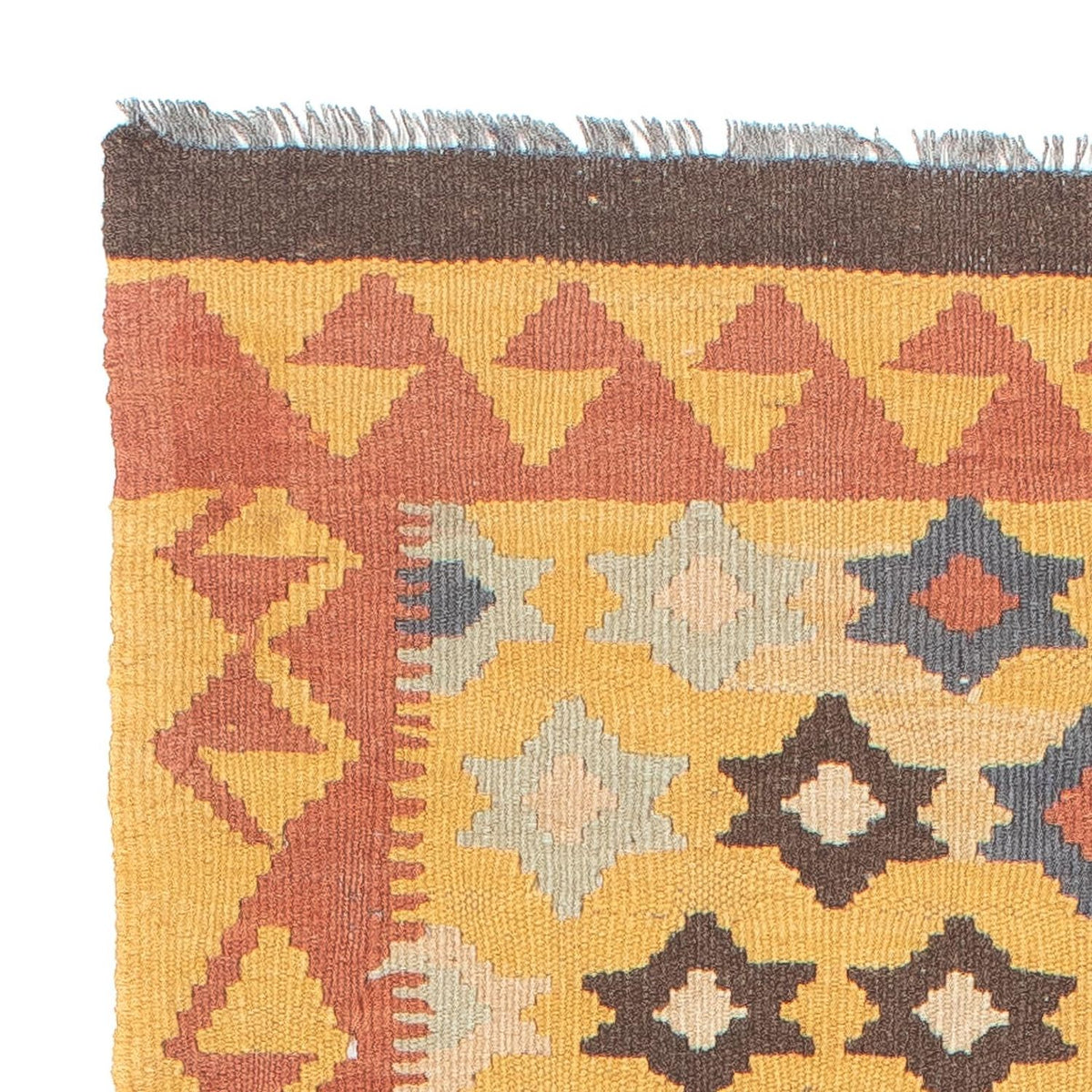 Runner Kelim Carpet - Splash - 210 x 64 cm - flerfärgad