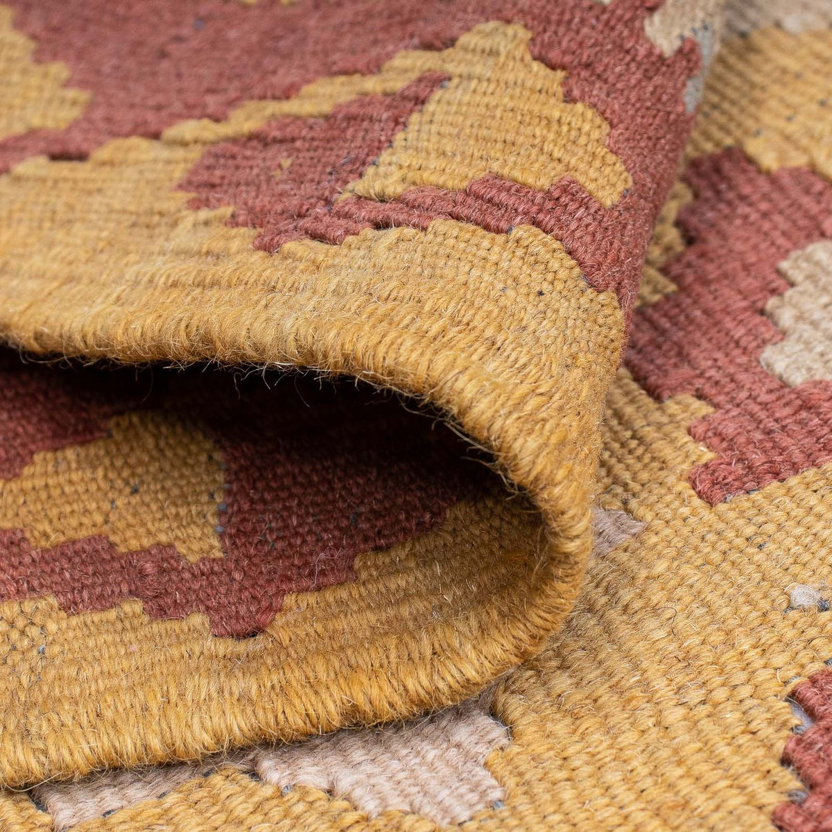 Runner Kelim Carpet - Splash - 210 x 64 cm - flerfärgad