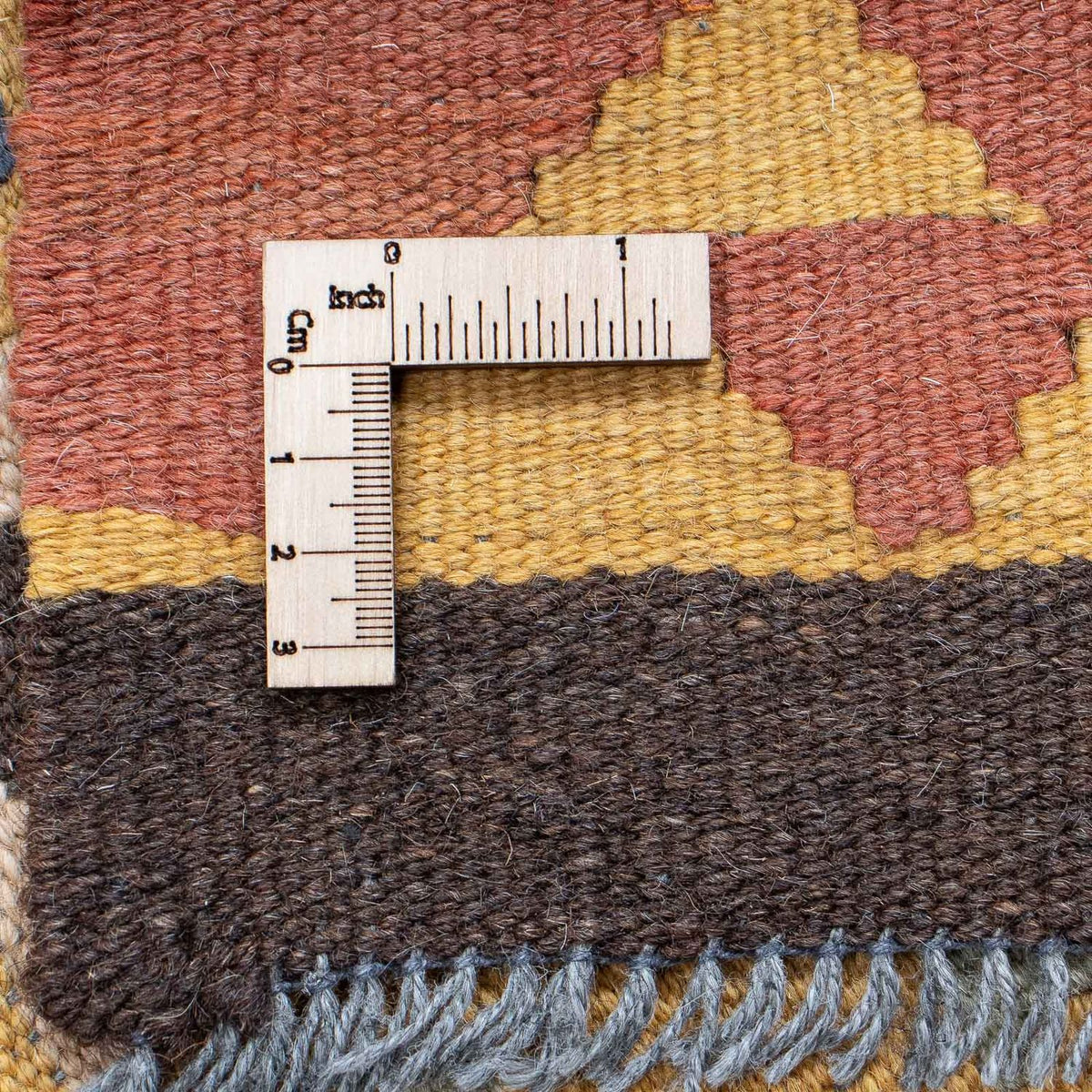 Runner Kelim Carpet - Splash - 210 x 64 cm - flerfärgad