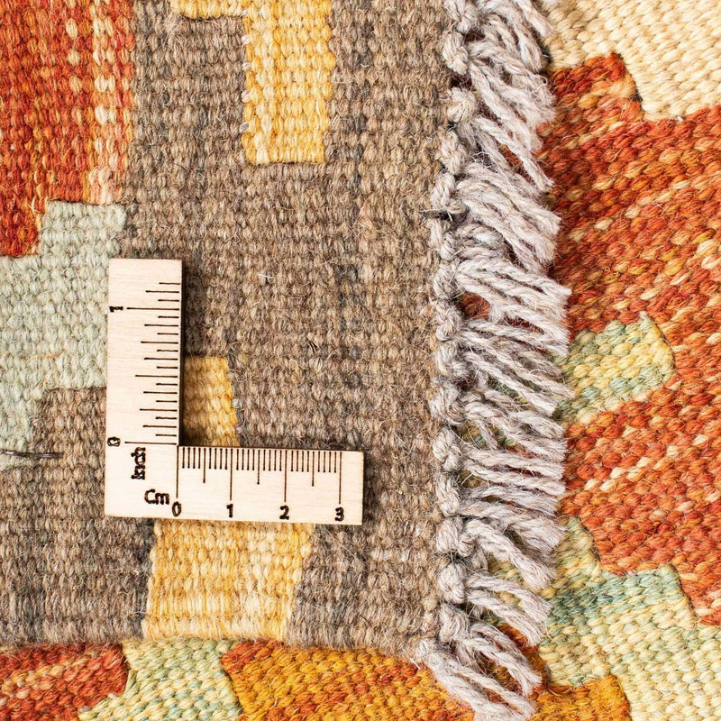 Runner Kelim Carpet - orientalisk matta - 205 x 71 cm - rost