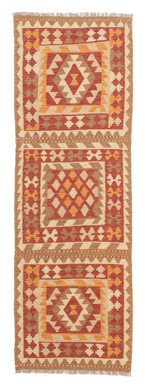 Runner Kelim Carpet - Splash - 187 x 59 cm - flerfärgad