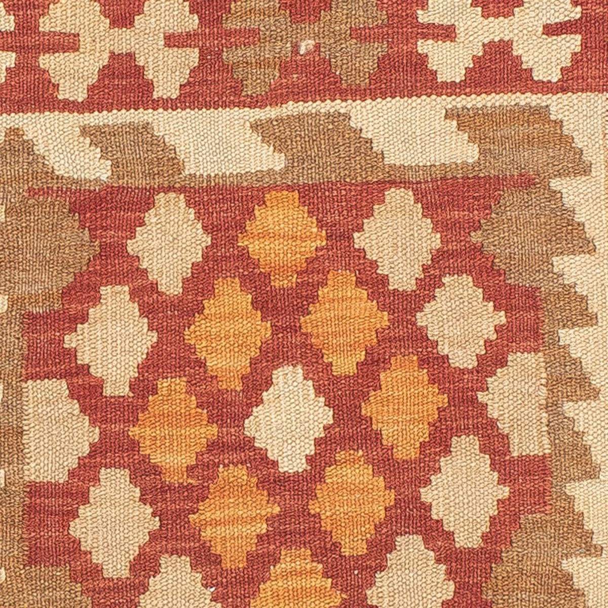 Runner Kelim Carpet - Splash - 187 x 59 cm - flerfärgad