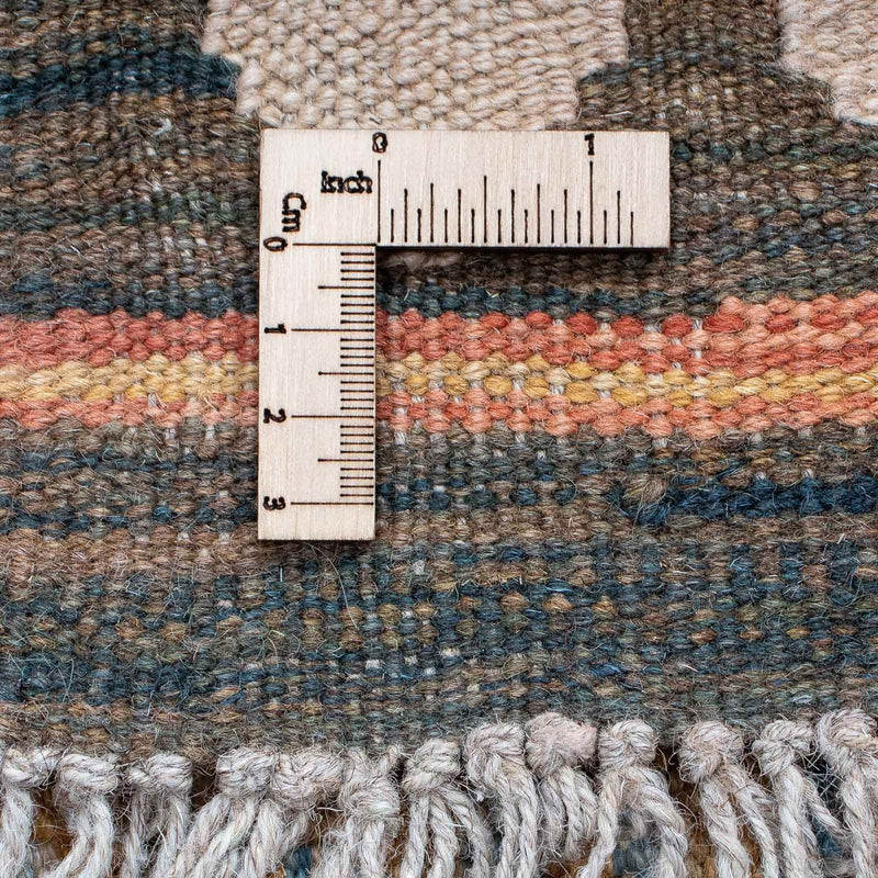 Runner Kelim Carpet - Splash - 203 x 69 cm - flerfärgad