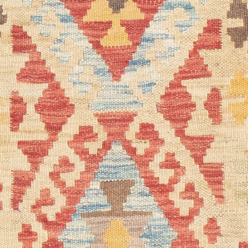Runner Kelim Carpet - Splash - 199 x 53 cm - flerfärgad
