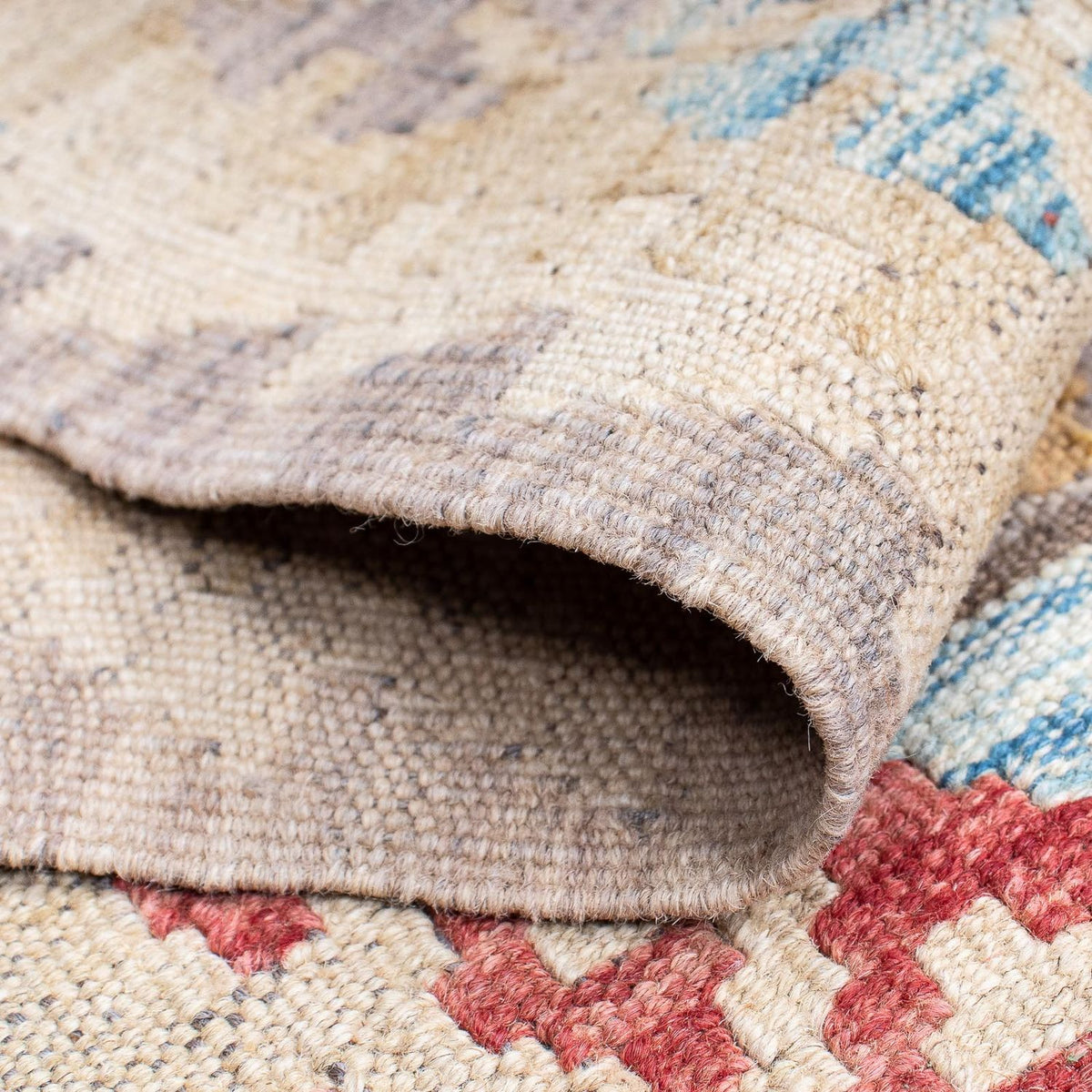 Runner Kelim Carpet - Splash - 199 x 53 cm - flerfärgad