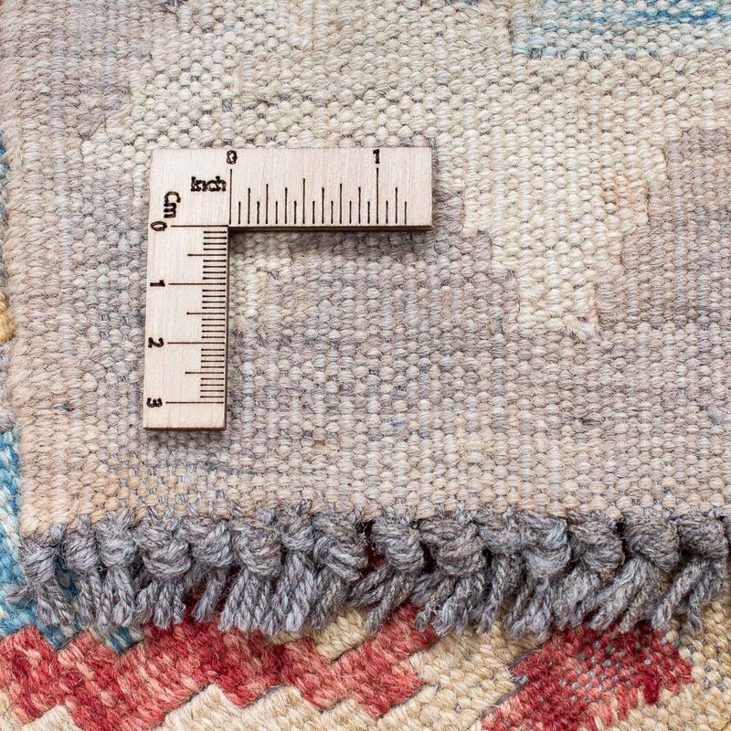 Runner Kelim Carpet - Splash - 199 x 53 cm - flerfärgad