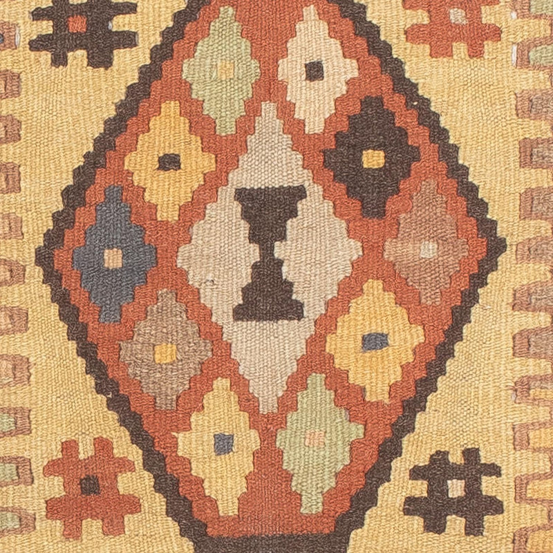 Runner Kelim Carpet - Splash - 204 x 59 cm - flerfärgad