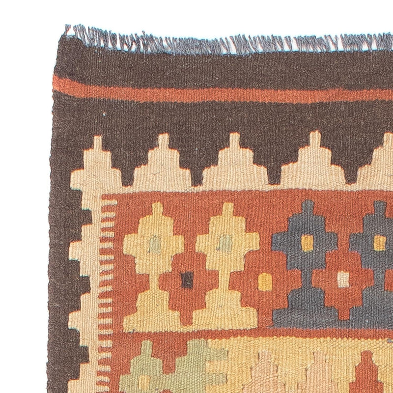 Runner Kelim Carpet - Splash - 204 x 59 cm - flerfärgad