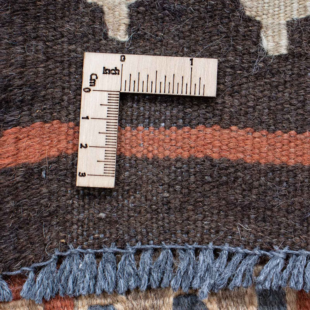 Runner Kelim Carpet - Splash - 204 x 59 cm - flerfärgad