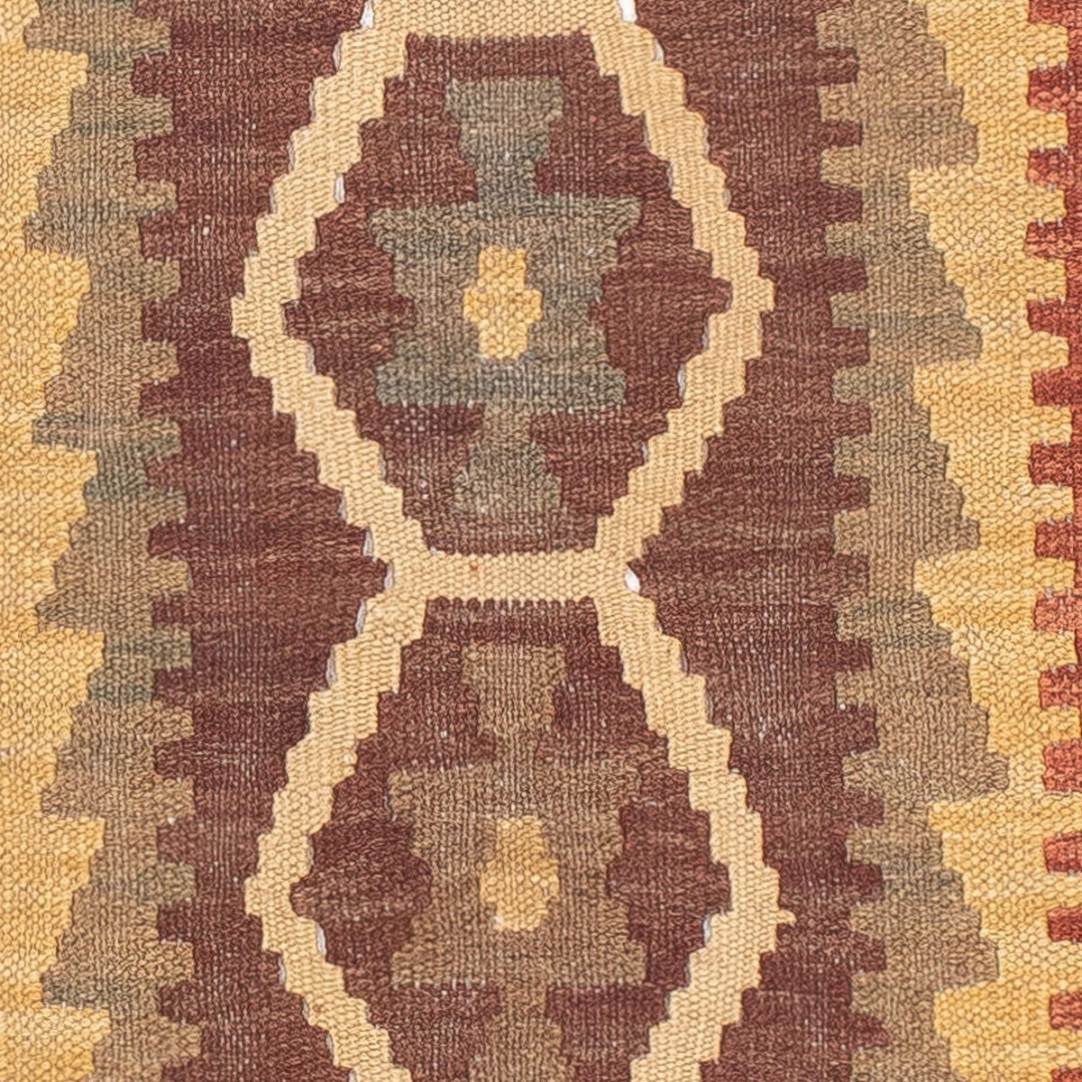 Runner Kelim Carpet - Splash - 201 x 67 cm - flerfärgad