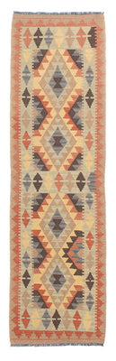 Runner Kelim Carpet - Splash - 198 x 57 cm - flerfärgad