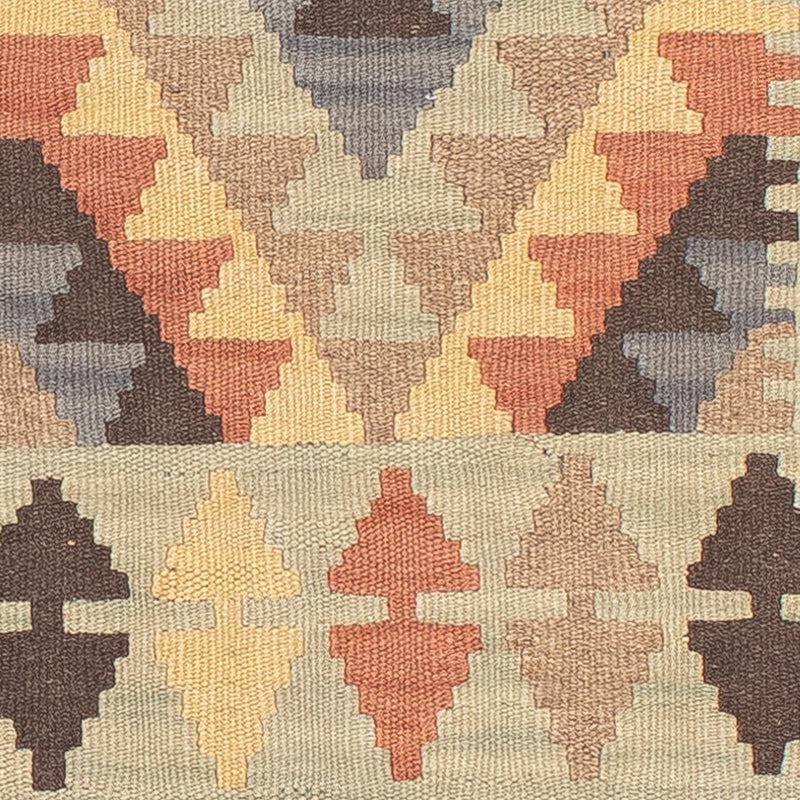 Runner Kelim Carpet - Splash - 198 x 57 cm - flerfärgad