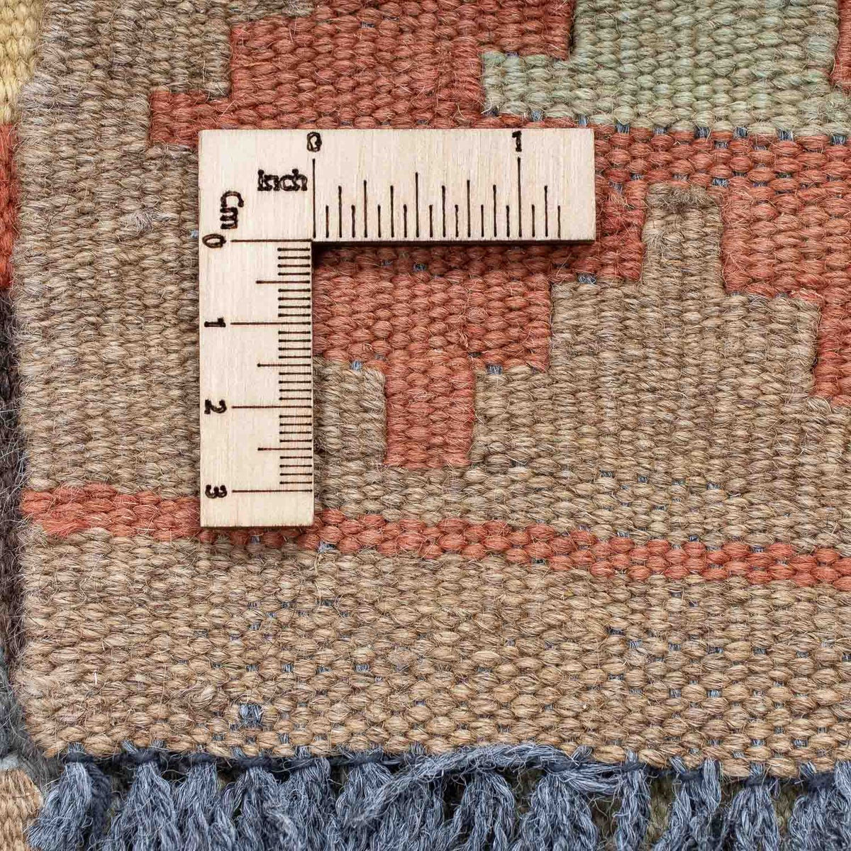 Runner Kelim Carpet - Splash - 198 x 57 cm - flerfärgad