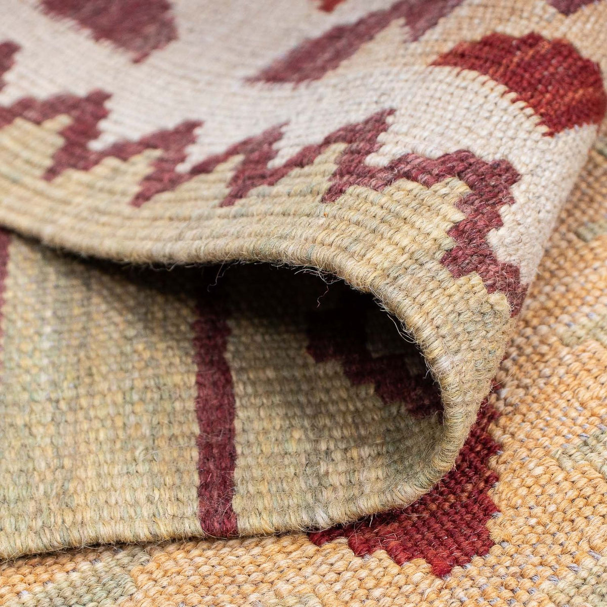 Runner Kelim Carpet - Splash - 201 x 54 cm - flerfärgad