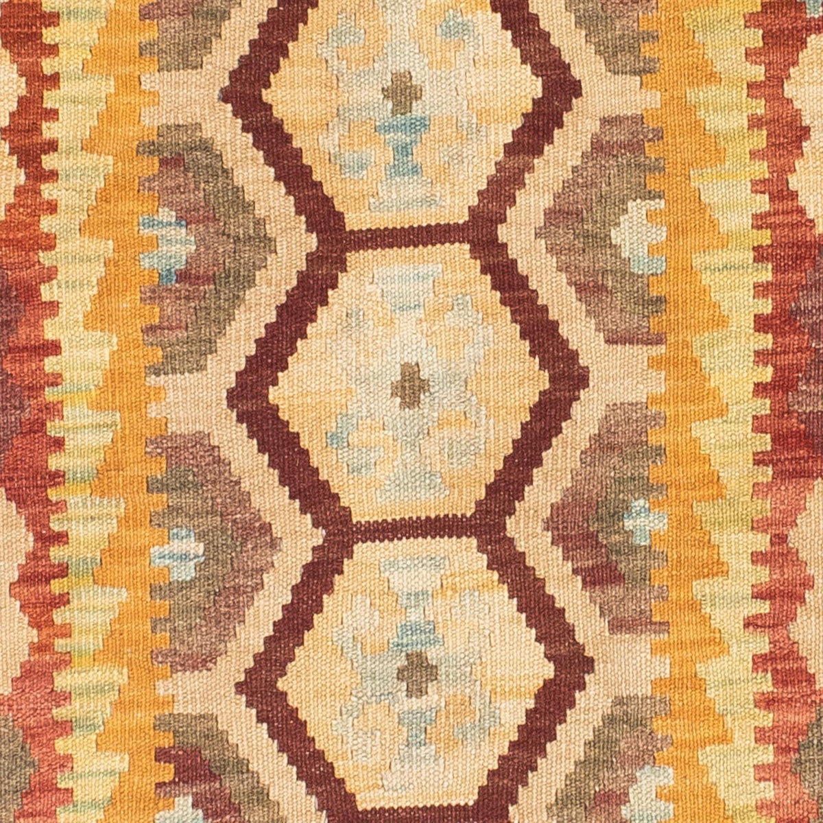 Runner Kelim Carpet - orientalisk matta - 191 x 74 cm - beige